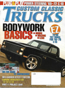 CUSTOM CLASSIC TRUCKS 2007 NOV - GASSER-STYLE F-100 CAB, PT 1 PROJ EBAY